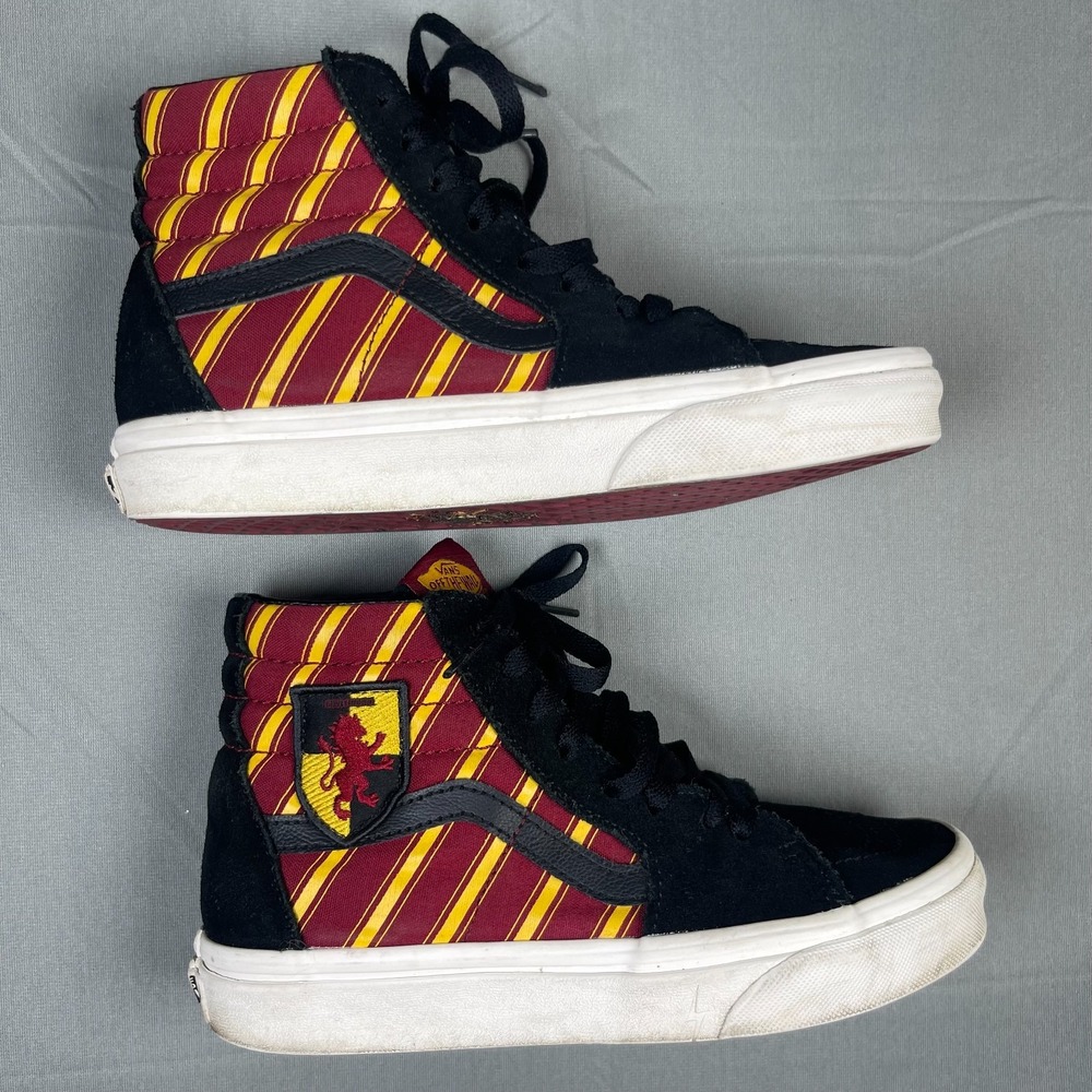 Vans x Harry Potter SK8-Hi Gryffindor M4.5 W6 High Top Sneakers